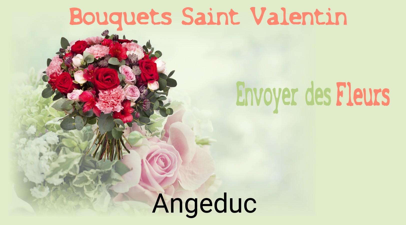 Roses de Saint-Valentin livrées à Angeduc